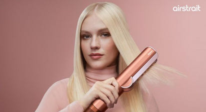 Dyson Airstrait™ stijltang (Amber Silk)