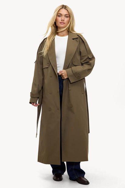 Trenchcoat - Groen