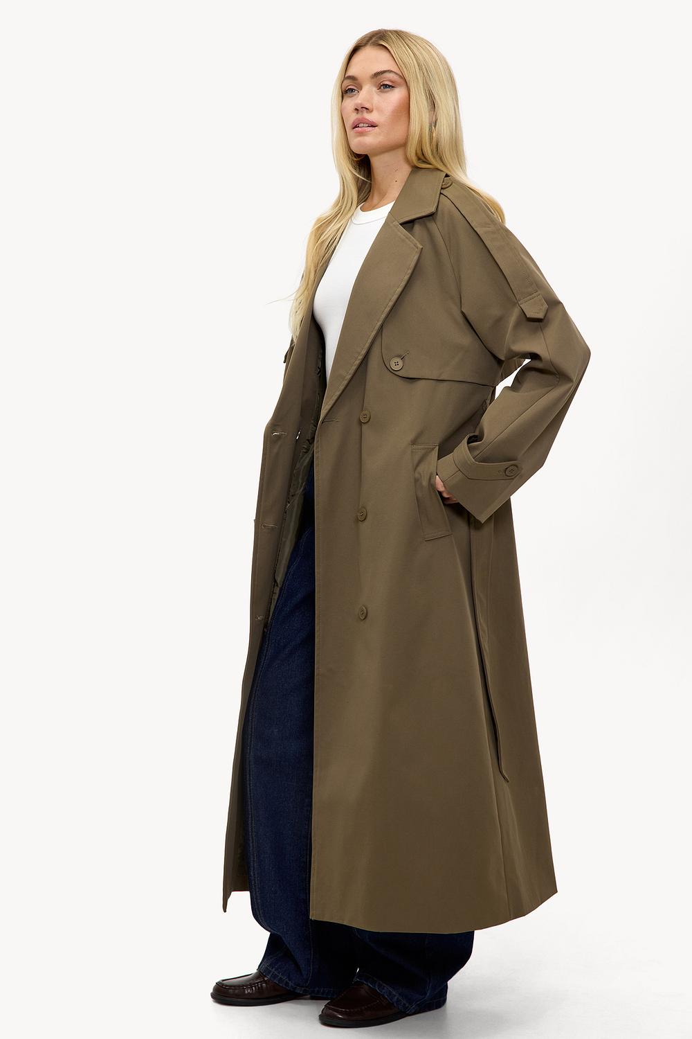 Trenchcoat - Groen
