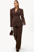 Blazer - Donkerbruin