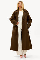 Trenchcoat - Donkerbruin